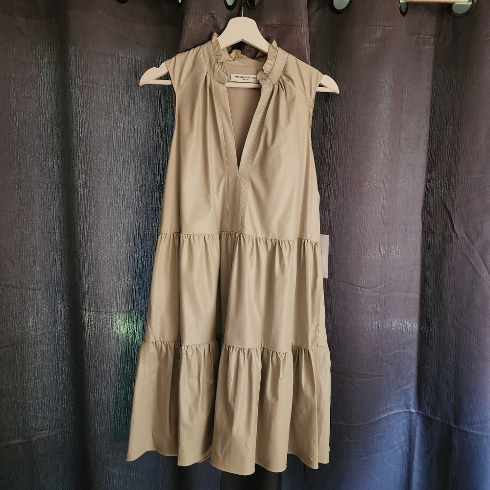 Amanda Uprichard Shaffon Dress